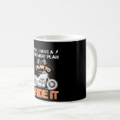 Mug La retraite de moto ont le plan à monter (Devant droit)