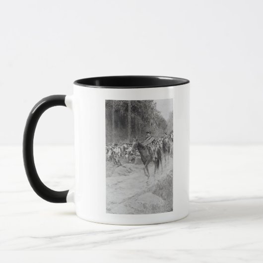 Mug La retraite de Washington de grands prés (Gauche)
