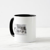Mug La retraite, éditée 1775 (Devant gauche)