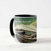 Mug "La retraite tranquille de la nature" (Devant gauche)