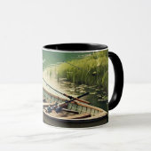 Mug "La retraite tranquille de la nature" (Devant droit)