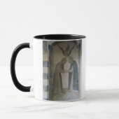 Mug La réunion de St Dominic et de St Francis (fresque (Gauche)