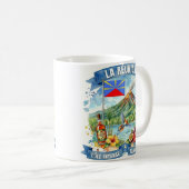 Mug La Réunion Island Souvenir (Devant droit)