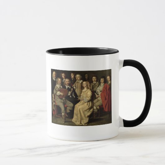 Mug La Réunion musicale, 1642 (Droite)