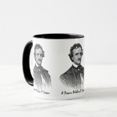 Mug "La Révérité gothique : un hommage à la poésie de  (Devant gauche)