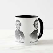 Mug "La Révérité gothique : un hommage à la poésie de  (Devant droit)