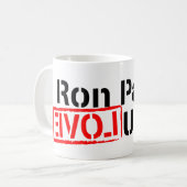 Mug La révolution de Ron Paul continue (Devant gauche)