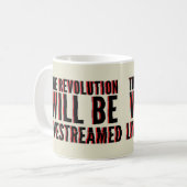 Mug La révolution sera livestreamed (Devant gauche)