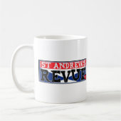Mug La revue de Saint Andrews (Gauche)