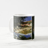 Mug La rive de la Seine, Bennecourt par Claude Monet (Devant gauche)