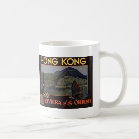Mug ~ la Riviera de Hong Kong de l'Orient (Droite)