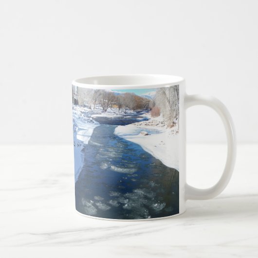 Mug La rivière Arkansas glaciale (Droite)
