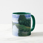Mug La rivière de Berville par Felix Vallotton, Fine A (Devant droit)