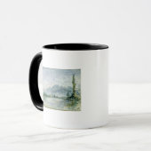 Mug La rivière Isere à Grenoble, 1877 (Devant gauche)