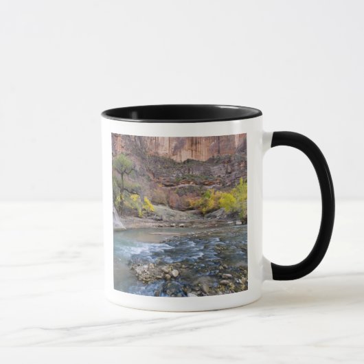 Mug La rivière Virgin en automne dans le Parc national (Droite)