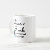 Mug La roche classique est ma deuxième langue (Devant gauche)