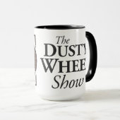 Mug La Roue Dusty : Roue et Afficher la purée de café (Devant droit)