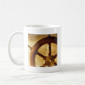 Mug La roue et la carte des bateaux (Gauche)
