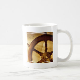 Mug La roue et la carte des bateaux