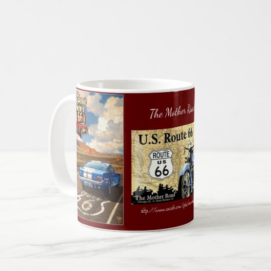 Mug "La route des mères" (Devant gauche)