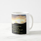 Mug La route moins a voyagé (Devant droit)