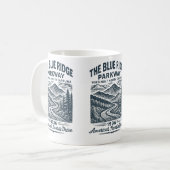 Mug La route panoramique Blue Ridge (Devant gauche)