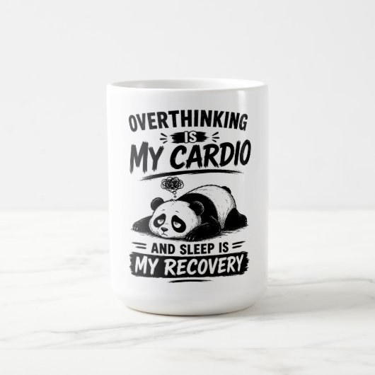 Mug La rumination est mon cardio (Centre)