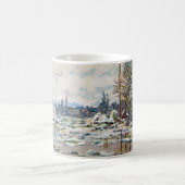 Mug La rupture de la glace par Claude Monet (Centre)