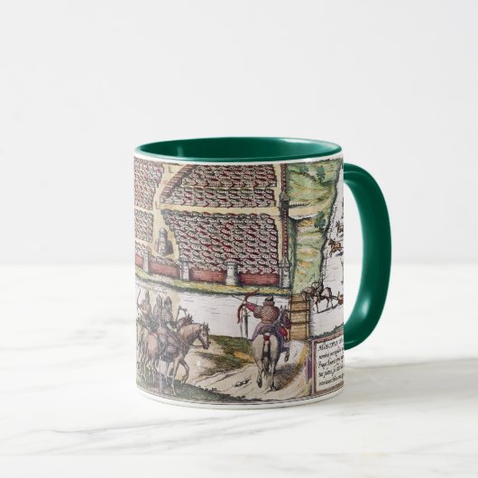 MUG LA RUSSIE : MOSCOU, 1591 (Devant droit)