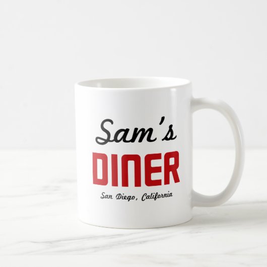 Mug La saga des Lyons ~ Le dîner de Sam à droite (Droite)