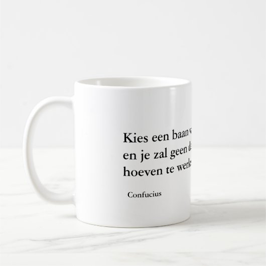 Mug La Sagesse de Confucius (Gauche)