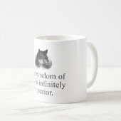 Mug La Sagesse Des Chats (Devant droit)
