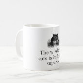 Mug La Sagesse Des Chats (Devant gauche)