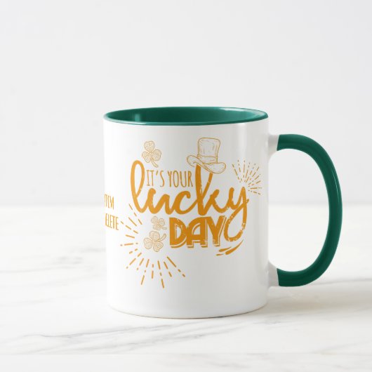 Mug La Saint-Patrick C'est votre jour de chance (Droite)