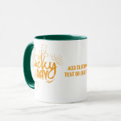 Mug La Saint-Patrick C'est votre jour de chance (Devant gauche)