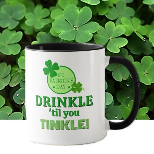 Mug La Saint-Patrick FUN ! Meilleur groupe ou individu