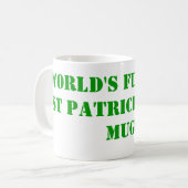 Mug La Saint Patrick la plus drôle du monde (Devant gauche)