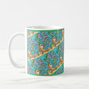 MUG LA SAINT-PATRICK POISSON ET PIEUVRE À LA BIÈRE VER