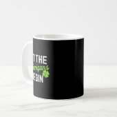Mug La Saint-Patrick Professeur Laissez les Shenanigan (Devant gauche)
