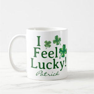 Mug La Saint-Patrick Trio de Trèfles Verts Chanceux