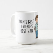 Mug La Saint-Père pour le Meilleur Ami de l'Homme (Devant gauche)