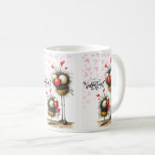 Mug la Saint-Valentin (Devant droit)