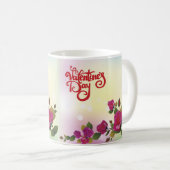 Mug la Saint-Valentin (Devant droit)