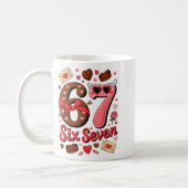 Mug La Saint-Valentin 67 Meme Rempli De Cœurs Drôle S (Gauche)