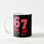 Mug La Saint-Valentin 67 Meme Six Sept 6 7 Valentine W (Gauche)