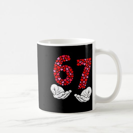 Mug La Saint-Valentin 6-7 Meme Six Sept 6 7 Saint-Vale (Droite)