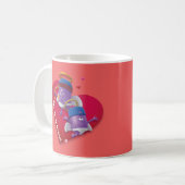 Mug La Saint Valentin à Gemini (Devant gauche)