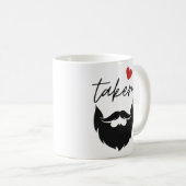 Mug La Saint-Valentin à la barbe (Devant droit)