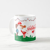 Mug La Saint-Valentin au café (Devant gauche)