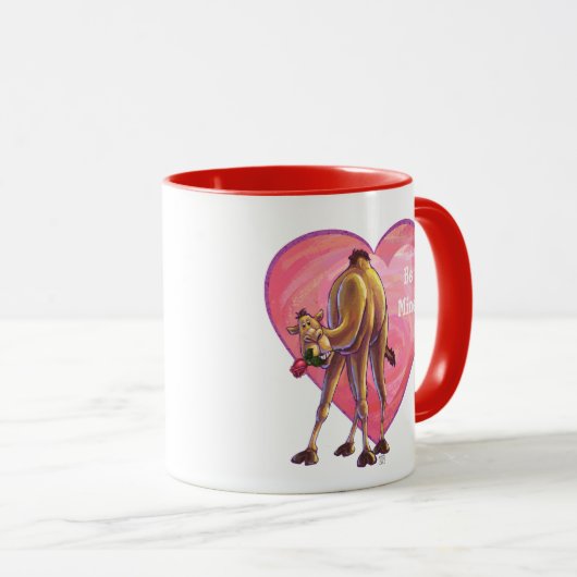 Mug La Saint-Valentin au chameau (Devant droit)